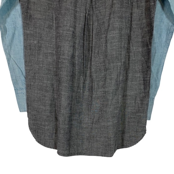 Diesel Fiftyfive DSL Sutcliffe Button Down Tunic Shirt Size Small NWT - Picture 5 of 11